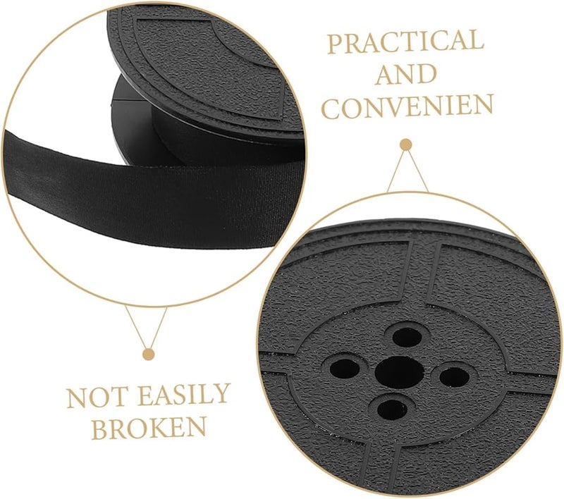 3 قطع شريط حبر أسود للآلة الكاتبة، ملف واحد بديل متوافق مع Feiyu Chang - Image 2